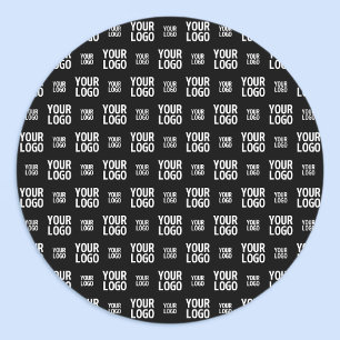 Stijlvol afbeeldingen- of bedrijfslogo-patroon wat labels