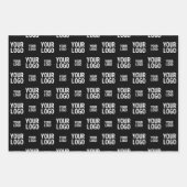 Stijlvol afbeeldingen-, ontwerp- of bedrijfslogo-p inpakpapier vel (Voorkant 3)