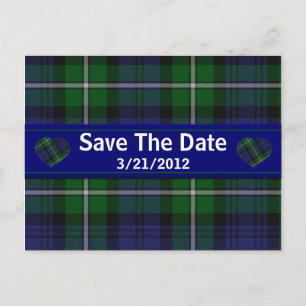 Stijlvol afgespeeld Save the Date Briefkaart