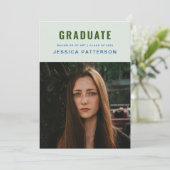 Stijlvol Afstuderen gouden munt Aankondiging (Staand voorkant)