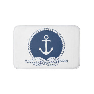Stijlvol Anchor en Rope Badmat