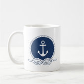 Stijlvol Anchor en Rope Koffiemok (Links)