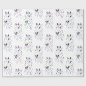 Stijlvol Arabisch paard Cadeaupapier (Vlak)