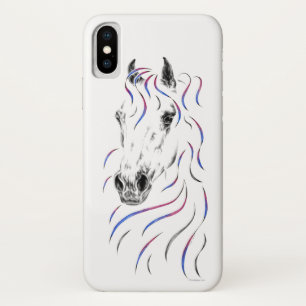 Stijlvol Arabisch paard iPhone X Hoesje
