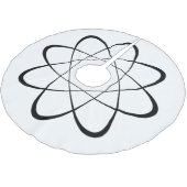 Stijlvol Atom-symbool Kerstboom Rok (Gekanteld)