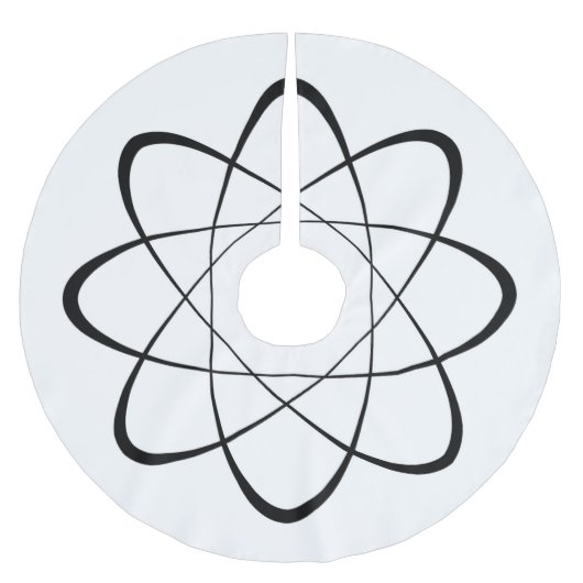 Stijlvol Atom-symbool Kerstboom Rok (Voorkant)