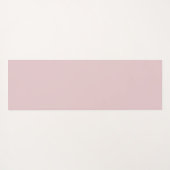 Stijlvol barokpatroon in roze schaduwen yogamat (Achterkant (horizontaal))