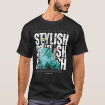 Stijlvol Beeld Grafisch T-shirt – Streetwear Stijl