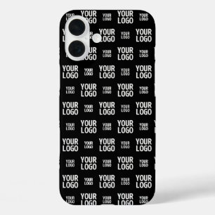 Stijlvol beeld-, ontwerp- of bedrijfslogo-patroon iPhone 16 plus hoesje