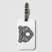 Stijlvol Beer Bagagelabel (Voorkant (verticaal))