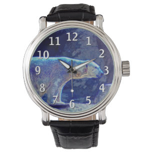 Stijlvol Beer Horloge