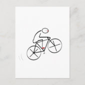 Stijlvol bicyclisch ontwerp briefkaart (Voorkant)