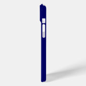 Stijlvol blauw Hoesje voor Apple iPhone 15 Plus (Achterkant / Links)