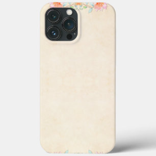 Stijlvol Bloemenpatroon iPhone 13 Pro Max Hoesje