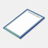 Stijlvol bureau post-it® notes (Schuin)