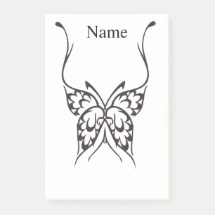 Stijlvol Butterfly Tattoo Thunder_Cove Post-it® Notes