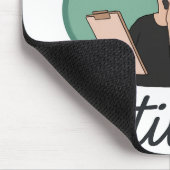 Stijlvol cadeau voor Boss Moms Muismat (Hoek)