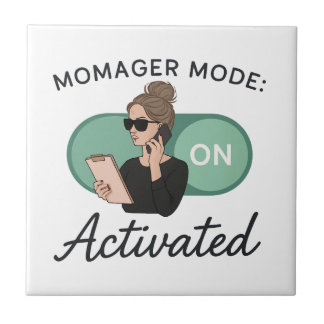 Stijlvol cadeau voor Boss Moms Tegeltje