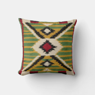 Stijlvol comfort met groene Kilim-werpkussens Kussen