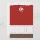 Stijlvol decor Housewarming Invite Kaart (Achterkant)