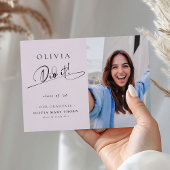 Stijlvol deed ze het! Script-Afstuderen foto Aankondiging