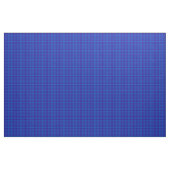 Stijlvol Deep Blue Check Gingham Pattern Fabric Stof (Yard (91,4 cm))