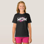 Stijlvol design I Love Mam Text for Moederdag T-shirt (Voorkant volledig)