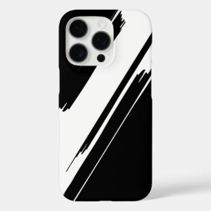 Stijlvol design in zwart-wit iPhone 16 pro hoesje