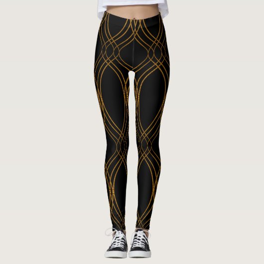 Stijlvol design leggings (Voorkant)