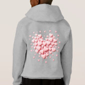 Stijlvol design met liefdevolle harten (Achterkant)