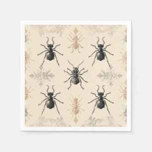Stijlvol design met symmetrische mieren servet