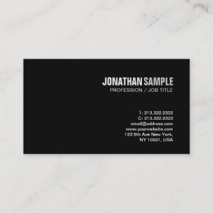 Stijlvol design Modern Simple Chic Plain Trendy Visitekaartje