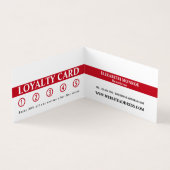 Stijlvol design, schoonheidsspecialist, Loyalty Ca Visitekaartjes (Binnen)