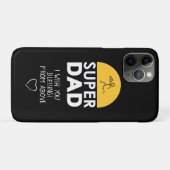 Stijlvol design "SUPER DAD", persoonlijke wensen Case-Mate iPhone Case (Achterkant (horizontaal))