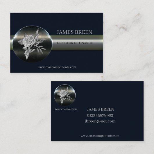 Stijlvol - dubbelzijdig Visitekaartje (Voorkant / Achterkant)