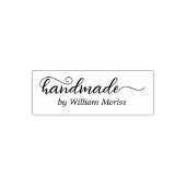 Stijlvol eenvoudig script handgemaakt door het bed zelfinktende stempel (Design)