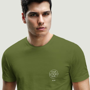 Stijlvol elegant bedrijf merk Logo T-shirt