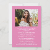 STIJLVOL ELEGANT SCRIPT 2 AFSTUDEREN FEESTUITNODIG KAART (Achterkant)