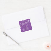 STIJLVOL ELEGANT SCRIPT AFSTUDEREN DANK U STICKER (Envelop)