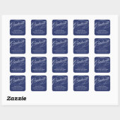 STIJLVOL ELEGANT SCRIPT AFSTUDEREN DANK U STICKER (Vel)