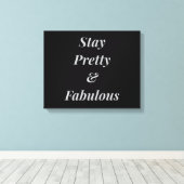 Stijlvol en geweldig canvas afdruk (Insitu (Houten vloer))