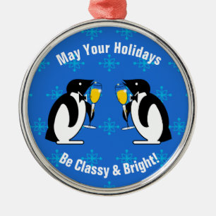 Stijlvol en helder metalen ornament