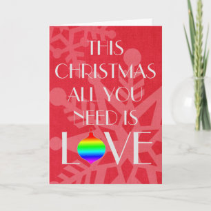 Stijlvol en Inspirerend Snowflake Red Kerstmis Feestdagen Kaart