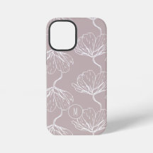 Stijlvol Floral Pattern Monogram