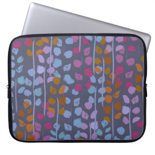 Stijlvol floreel naadloos patroon.  imitatie laptop sleeve