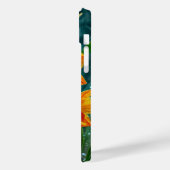 Stijlvol Geel luxe orchidee bloemstuk Case-Mate iPhone Case (Achterkant / Links)