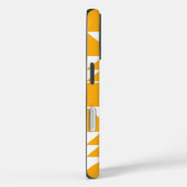 Stijlvol geel modern Geometrisch patroon Case-Mate iPhone Case (Achterkant / Rechts)