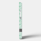 Stijlvol Geometrisch patroon met naam Case-Mate iPhone Case (Achterkant / Links)