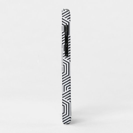 stijlvol geometrisch script aangepast aan school Case-Mate iPhone case (Achterkant/links)