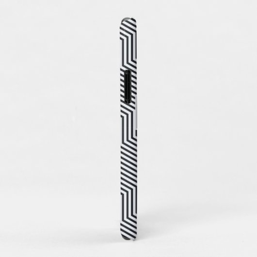 stijlvol geometrisch script aangepast aan school Case-Mate iPhone case (Achterkant/rechts)